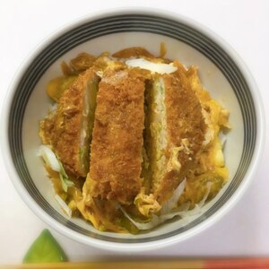 手抜きランチ☆メンチカツ丼